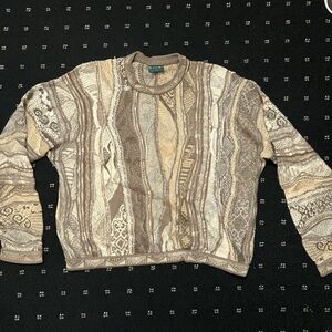 COOGI Multicolor Patterned Sweater